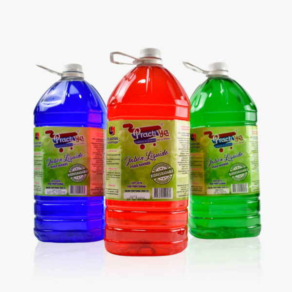 JABON LIQUIDO PARA MANOS PRACTIYA GALÓN C/U